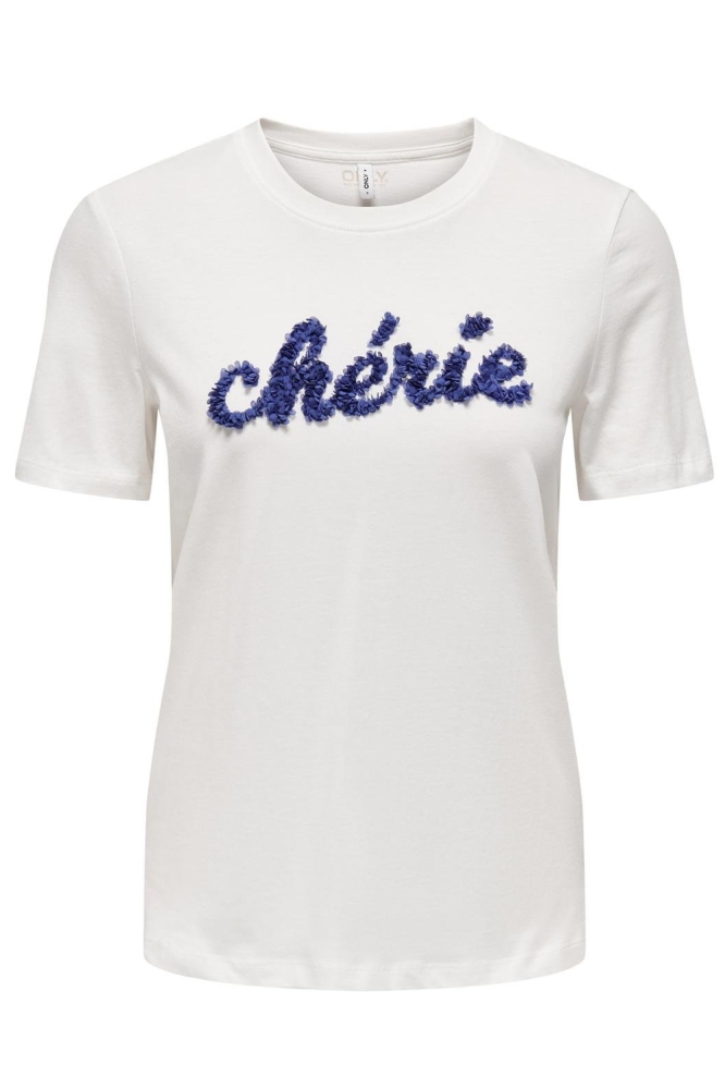ONLLUCIA LIFE REG S/S SLIT TOP BOX 15324070 CLOUD DANCER/CHERIE